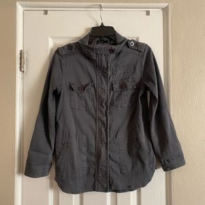 Zip front jacket